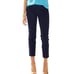 Lilly Pulitzer Women's Palm Beach Fit Cropped Capri Pants Navy Blue Size 2