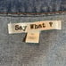 Handpainted Sun Oversized Denim Jacket