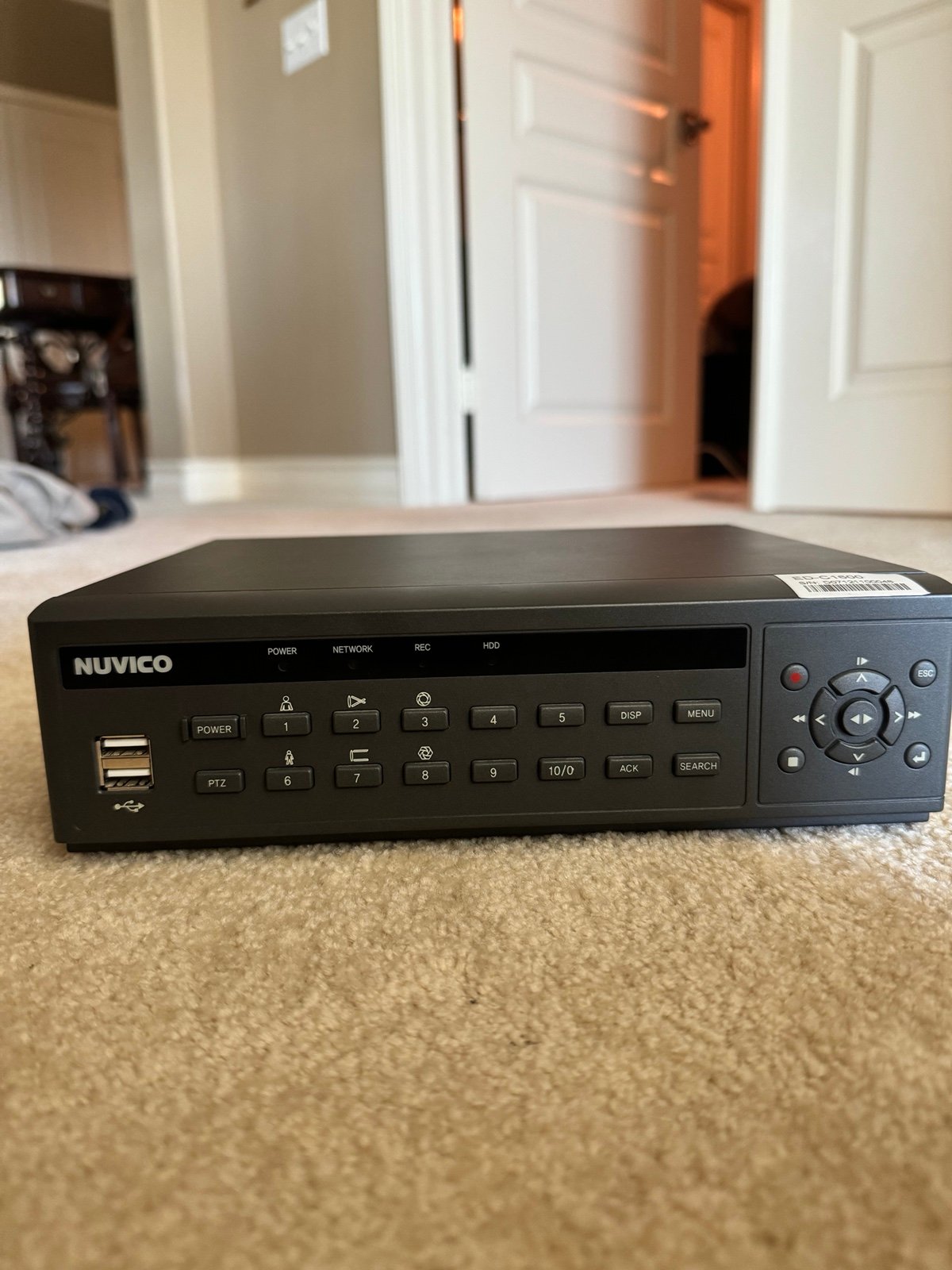 Nuvico Digital Video Recorder ED-C1600 *WARRANTY SEAL*