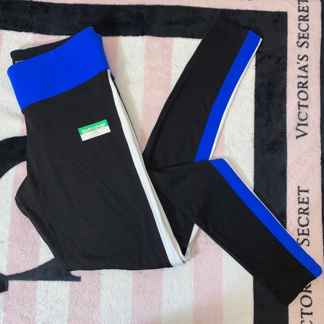 VS Pink Black Blue Ultimate Yoga Legging