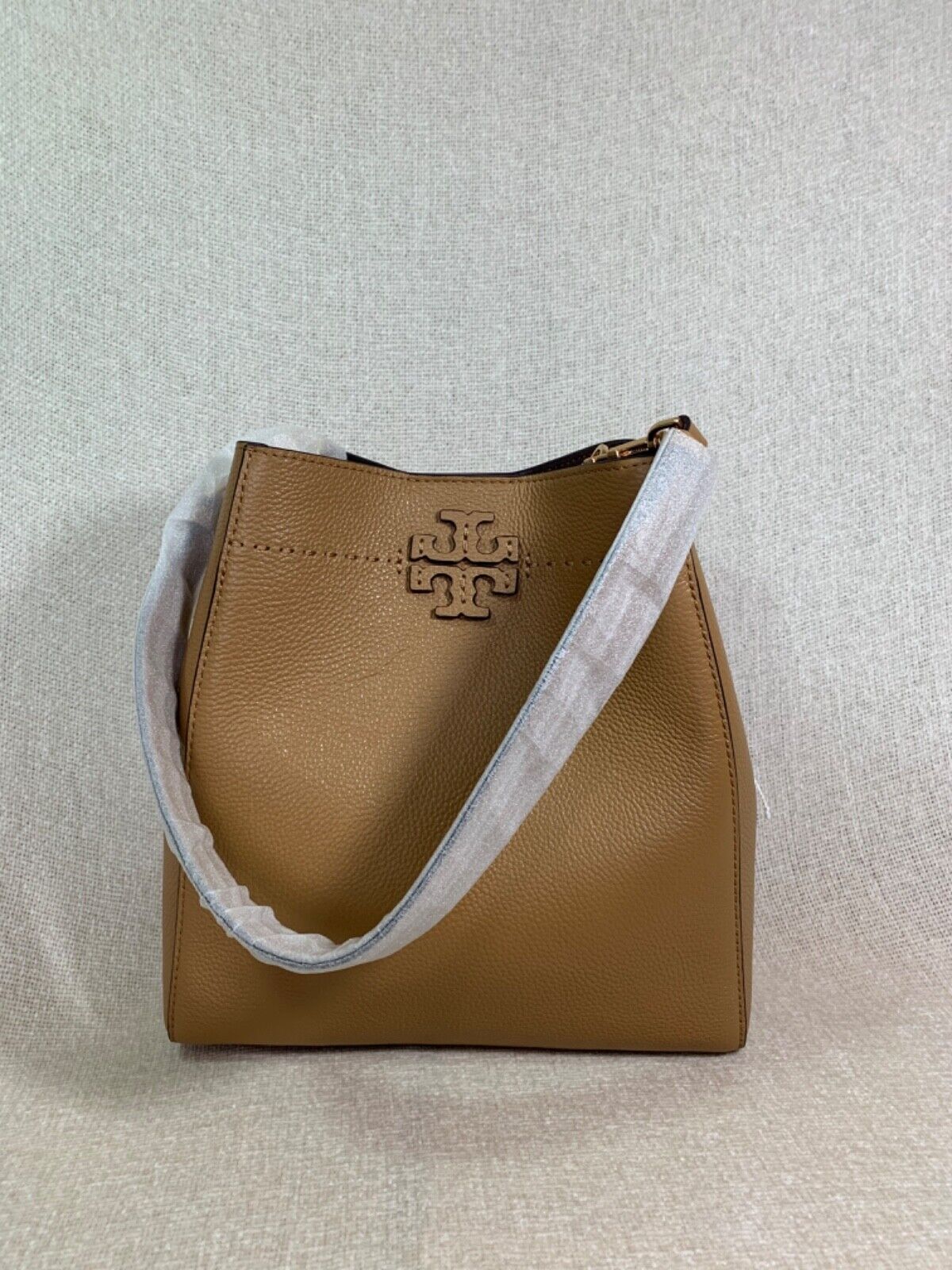 NEW Tory Burch Tiramisu McGraw Bucket Tote 448