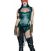 Sexy Forplay Tough Shell Green Bodysuit