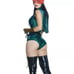 Sexy Forplay Tough Shell Green Bodysuit