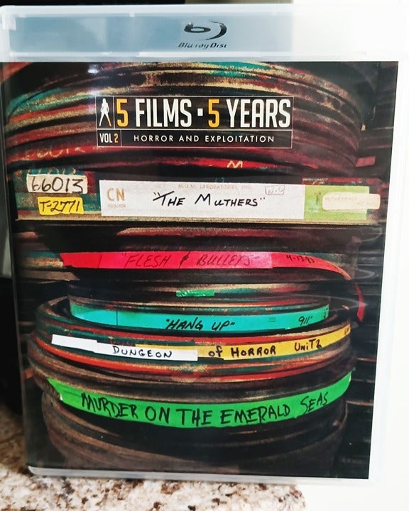 Vinegar Syndrome 5 Films 5 Years Vol 2 Horror & Exploitation OOP Blu ray set