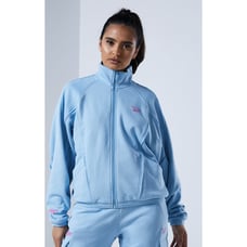 NEW Small S Reebok x Wonder Woman Blue Washed Track Jacket GP3972