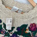 Vintage NWT knit floral longline sweater
