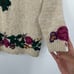 Vintage NWT knit floral longline sweater