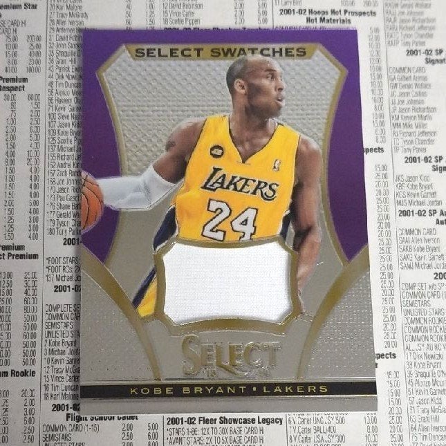 Panini Select 13-14 Kobe Bryant Swatches