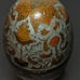 Vintage Cloisonne Brass Egg w/Stand Trinket