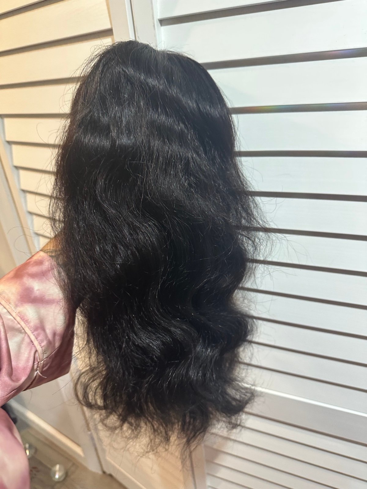 22 inch Brazilian lace front wig