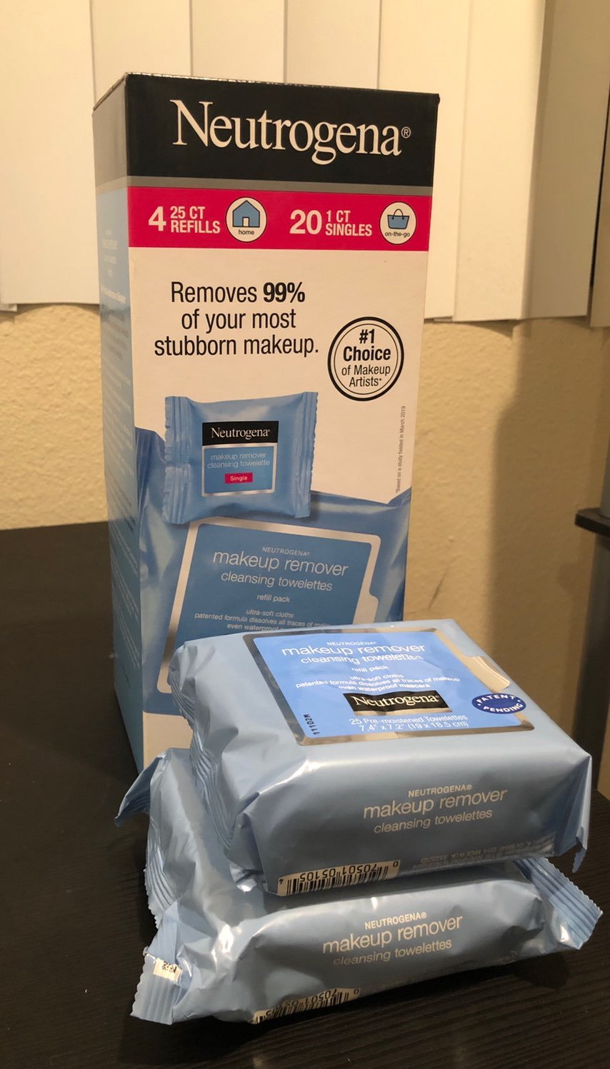 Neutropenia makeup remover