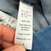 NWT Frank & Eileen Donegal Unforgettable Denim Skirt Round Hem Side Slit Size 4