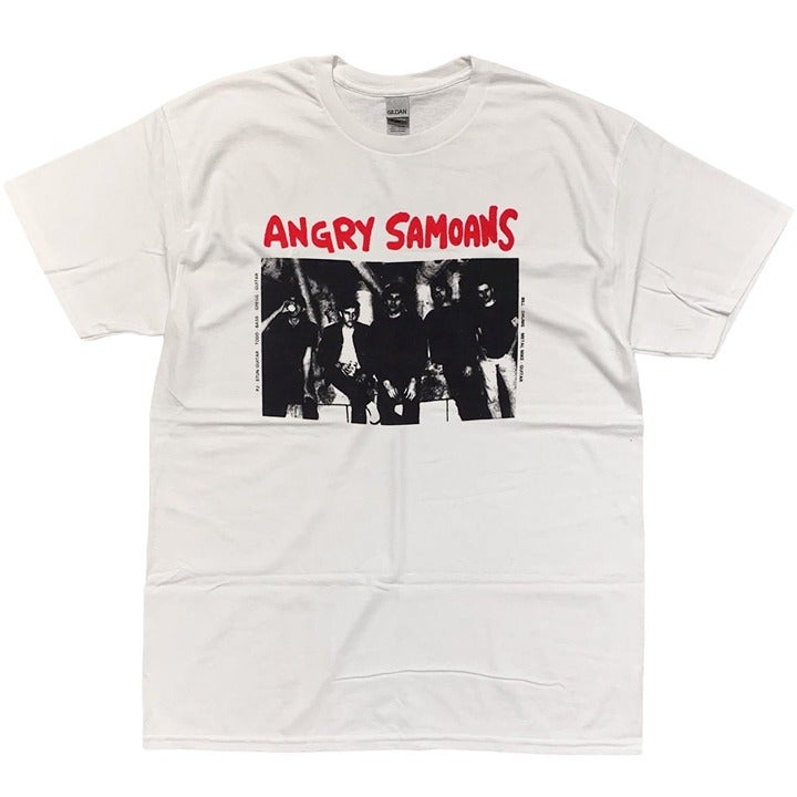 Angry Samoans - Band Portrait 90s Tour T-Shirt Angry Samoans T-Shirt Punk Rock S