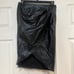 Bailey44 Faux Leather Skirt Black Faux wrap pencil Skirt size XS
