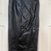 Bailey44 Faux Leather Skirt Black Faux wrap pencil Skirt size XS