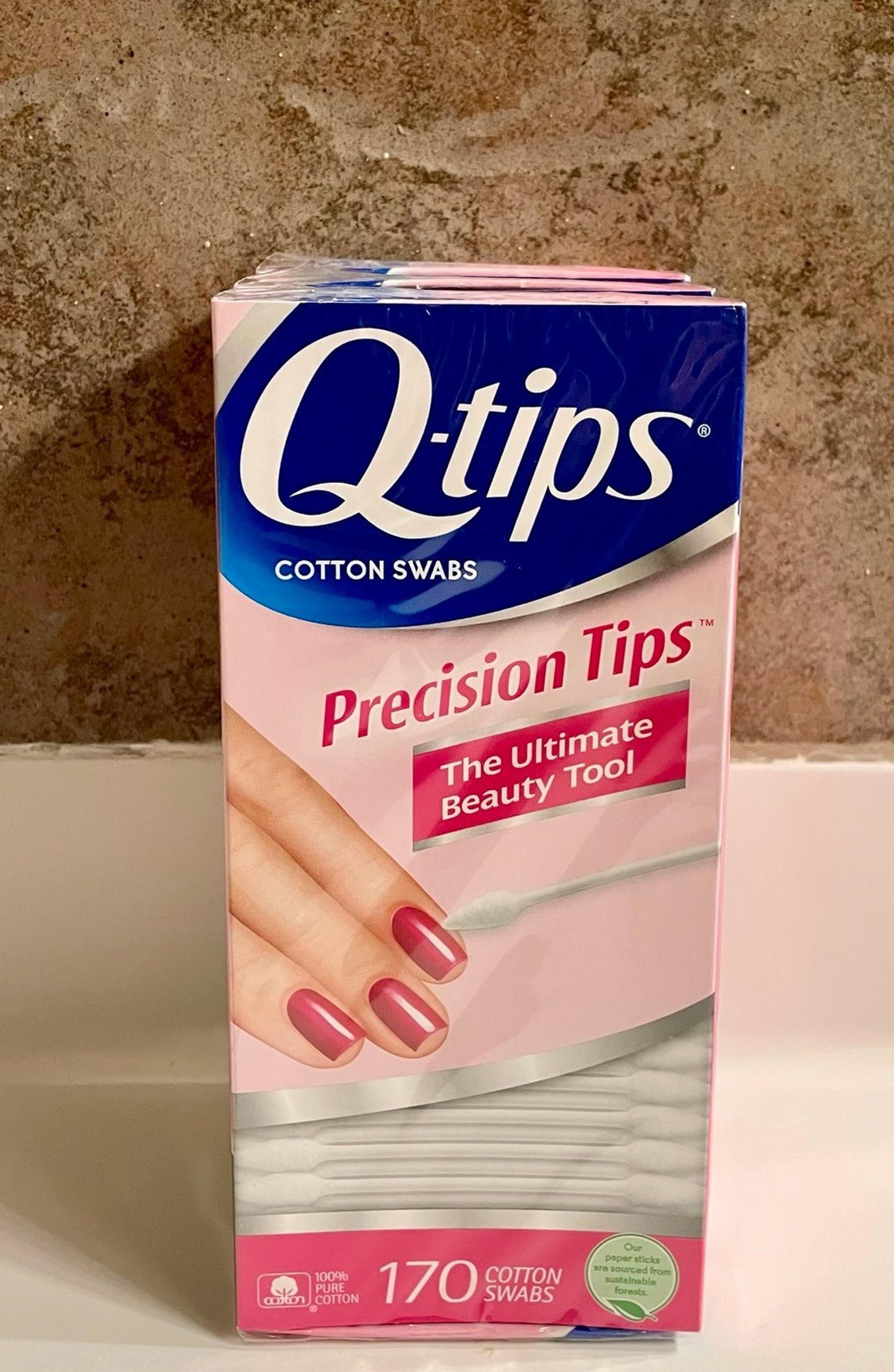 6 Boxes - 170 Qtips Each
COTTON SWABS
Precision Tips
The Ultimate Beauty Tool