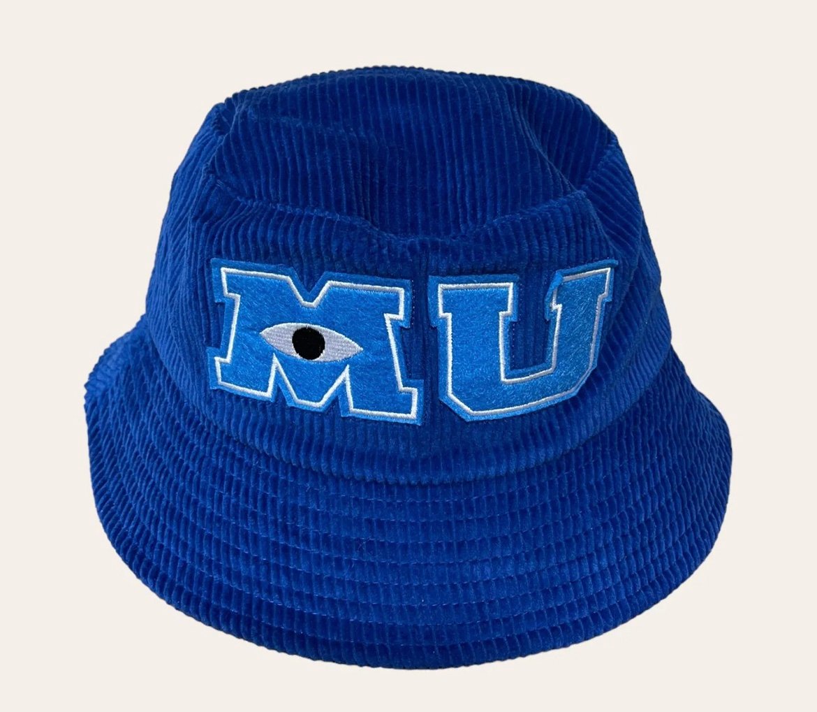 Tokyo Disneyland Disney Monsters University Bucket Hat Blue