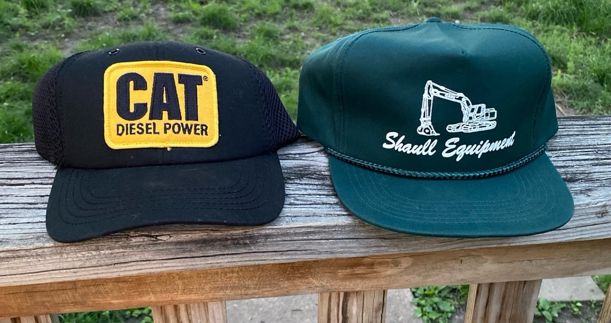 2 Vintage Y2K Hat Collection Rare
