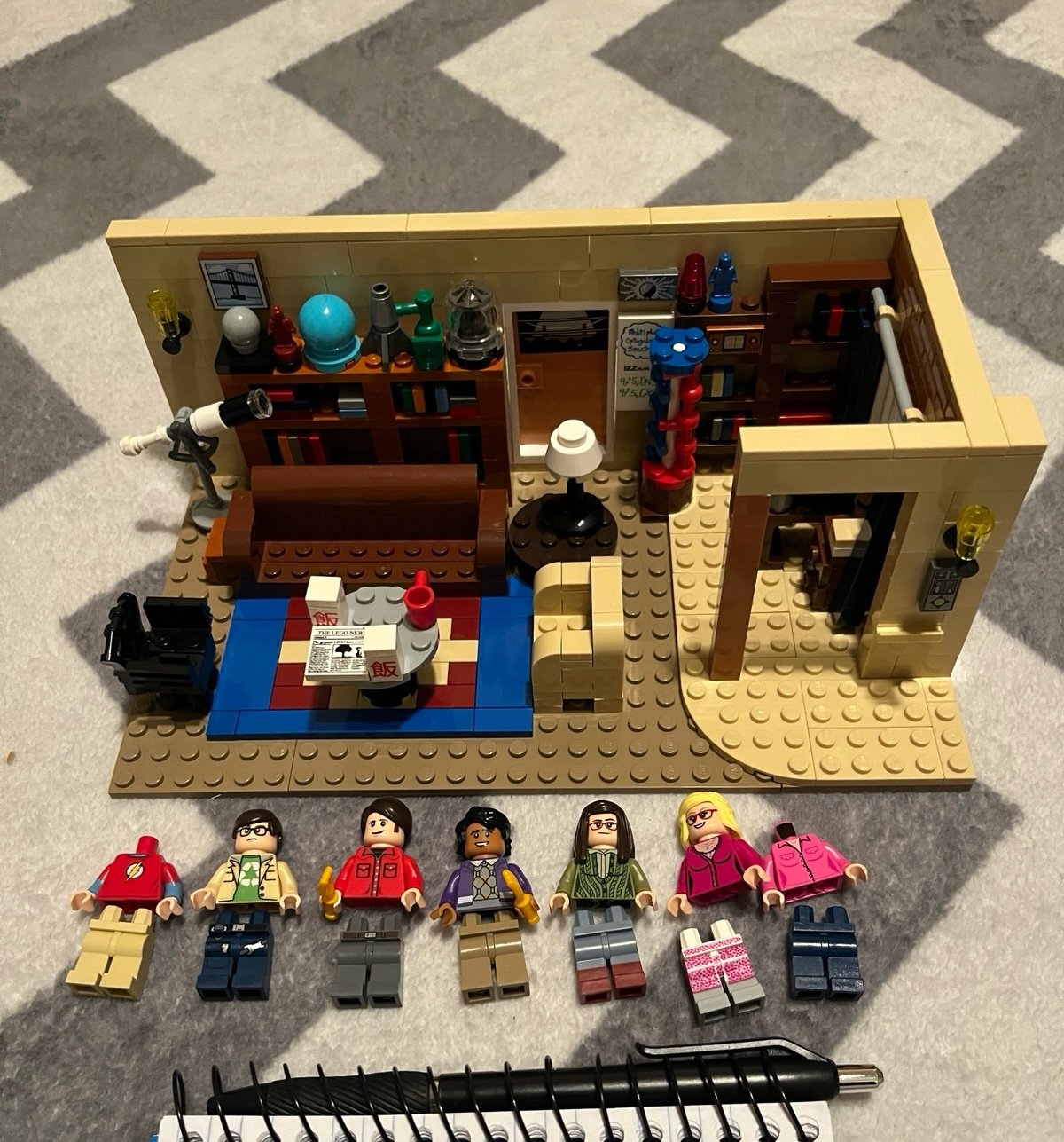 LEGO big bang theory 21302