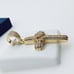 14K Gold Plated Cubic Zircon Pendant, EVBRS387