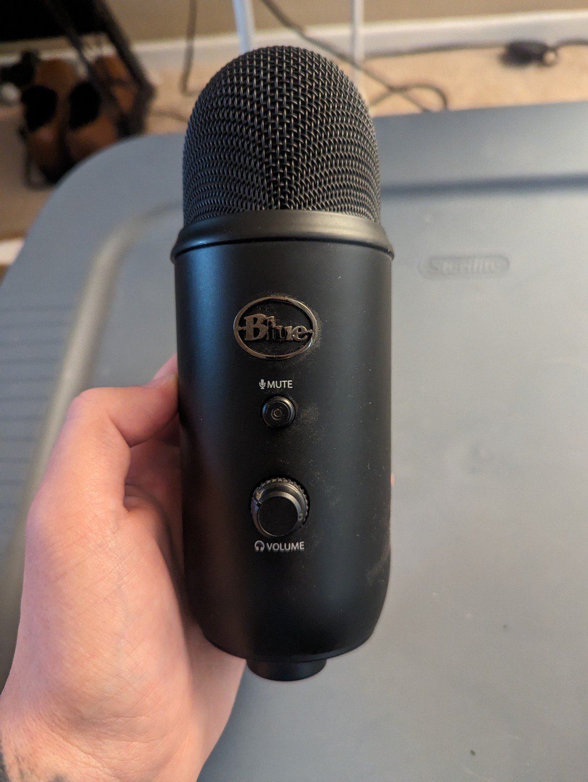 blue Yeti microphone
