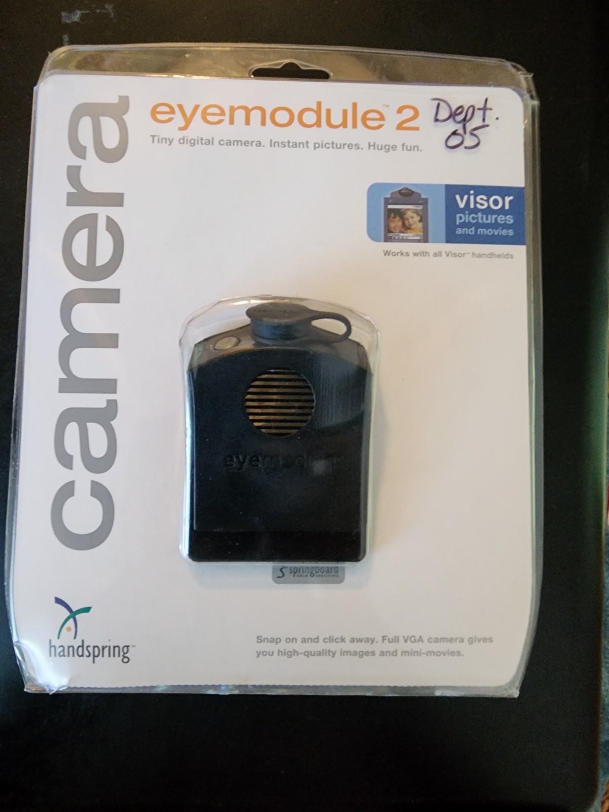 HANDSPRING EYEMODULE 2 DIGITAL CAMERA VISOR