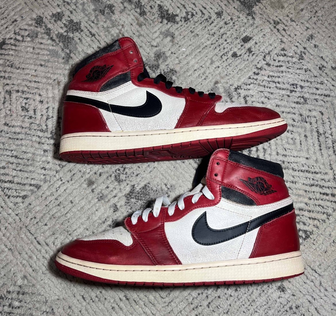jordan 1 lost and found size 11.5