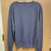 Peter Millar Sweater Blue V-Neck Luxury Cotton Golf Sz L
