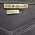 Peter Millar Sweater Blue V-Neck Luxury Cotton Golf Sz L