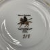 Vtg Lefton Footed Tea Cup Saucer Hand Painted Roses Leaves Gold Gild Grannycore