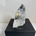 Hoya Crystal Iceberg Clock Sculpture 4 1/4 Tall Museum Crystal Japan