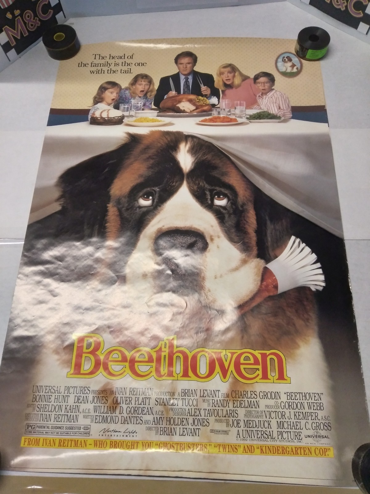 Beethoven Original One Sheet Movie Poster 27x40in (1992) D/S