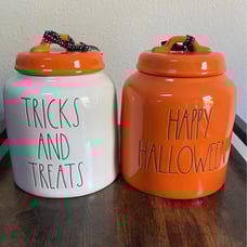 Rae Dunn chubby Halloween Canisters