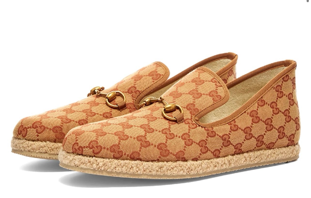 GUCCI FRIA GG JACQUARD WOOL LOAFER