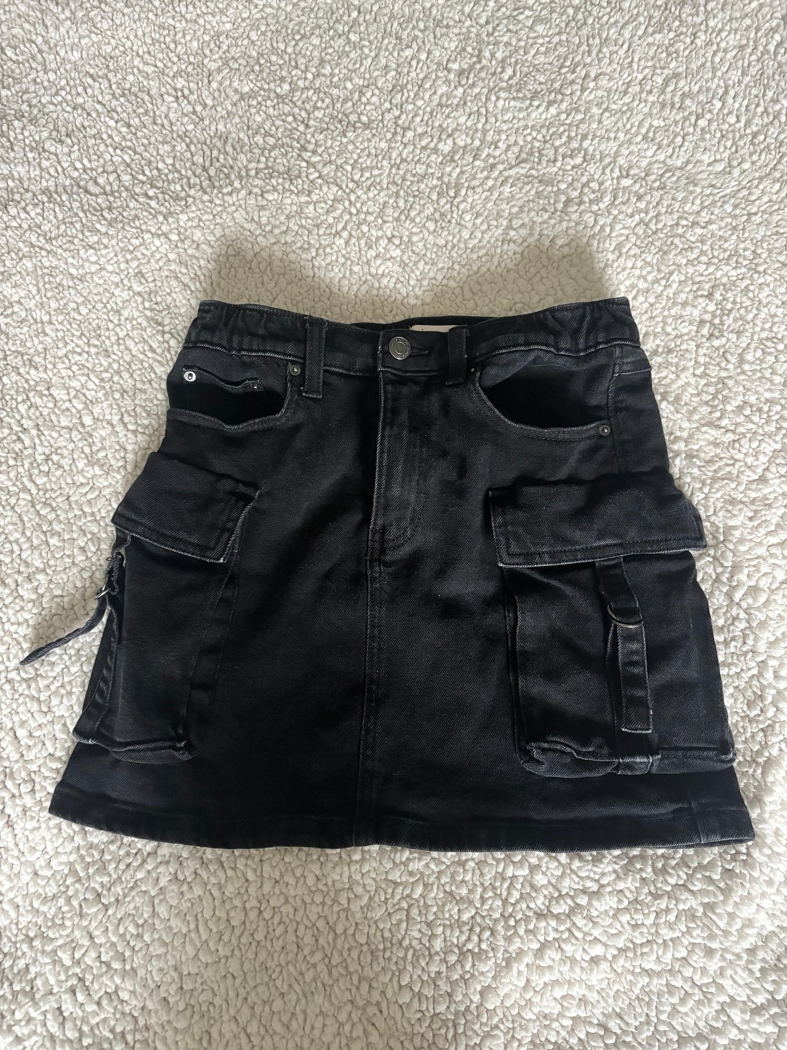 Black Jean miniskirt (SO)