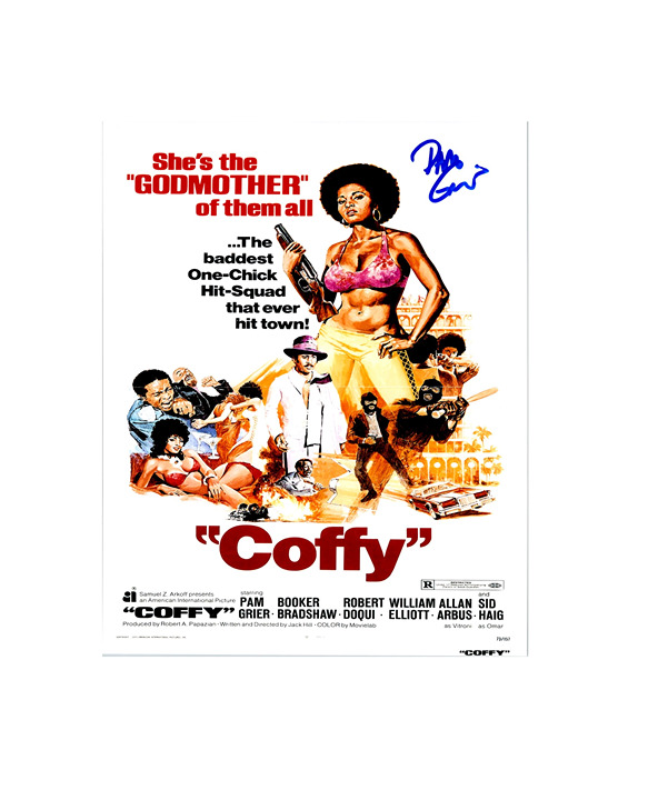 Pam Grier Signed Autograph 8x10 Coffy Photo