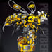 1698pcs Machinery Bumblebees Building Blocks, DIY Educational Toys