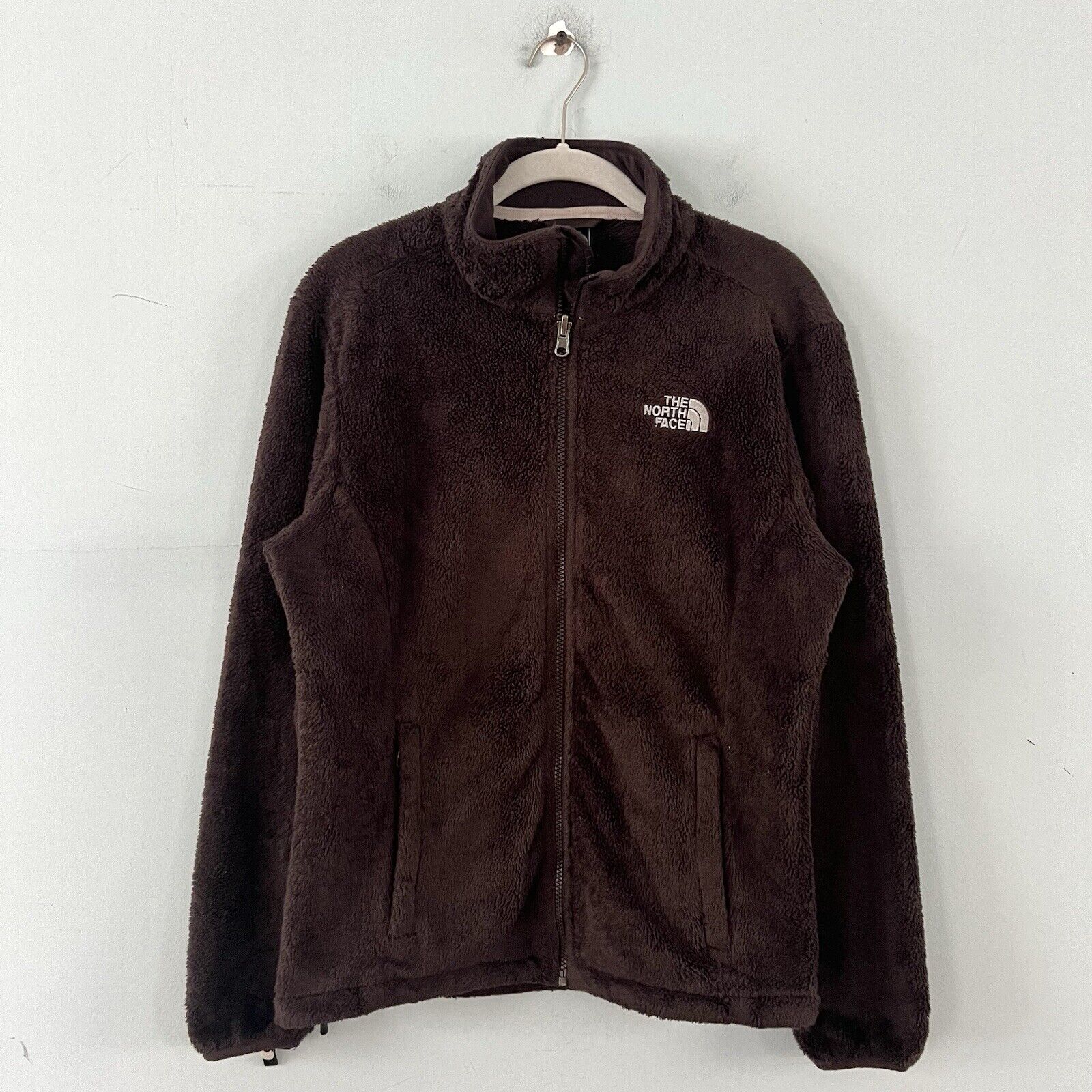 The North Face Osito Chocolate Brown Fleece Full Zip Up Jacket