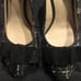 Ann Taylor heels with a gold thread SIZE 9 worn once.