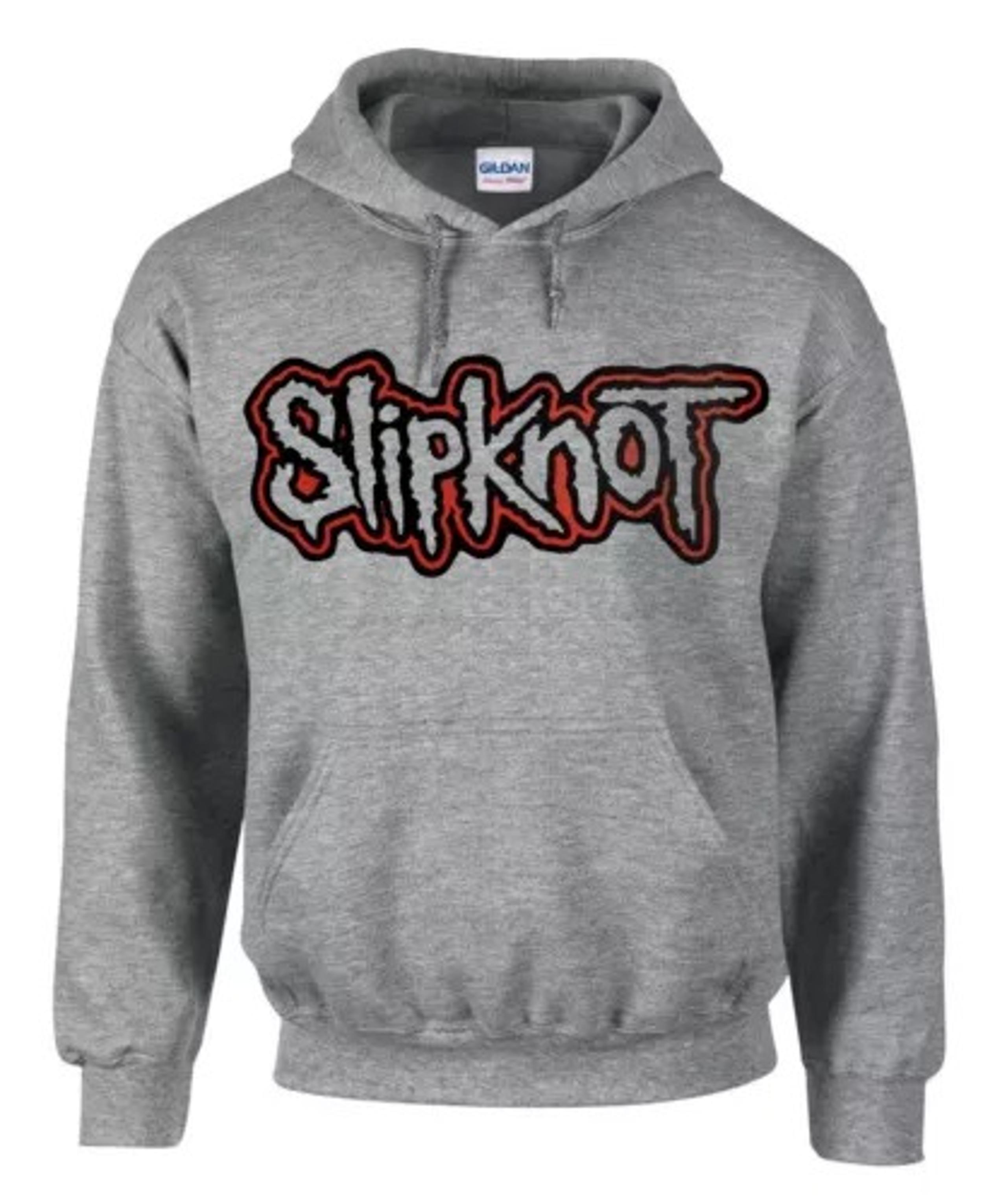 Slipknot Rockband Legends Grey Hoodie Collection