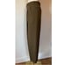 Vintage Private Line green tailored trousers with pockets and pleating SZ 30