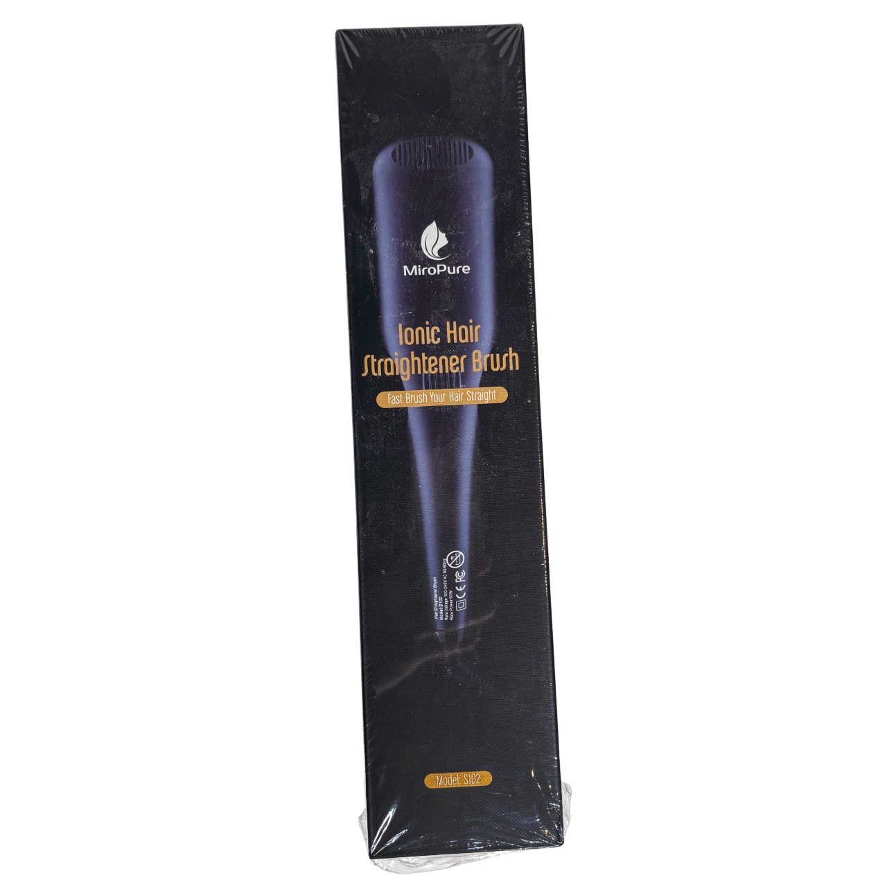 miropure hair straightener brush warranty