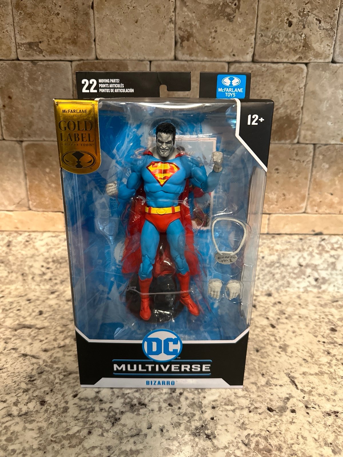 DC multiverse McFarlane Gold Label Bizarro