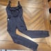 Free People Good Karma Onesie Washed Black XS/S