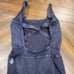Free People Good Karma Onesie Washed Black XS/S
