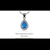 Austrian Blue Jeweled Necklace
