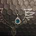 Austrian Blue Jeweled Necklace
