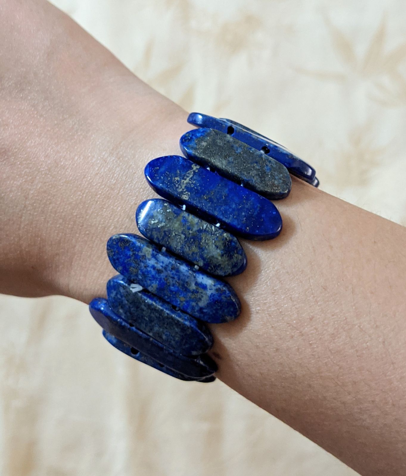 Lapis Stretch Bracelet