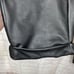 David Lerner faux leather jogger cuffed leg size medium pants