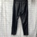 David Lerner faux leather jogger cuffed leg size medium pants